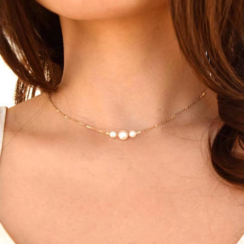 Bohemian Tiny Heart Star Necklace for Women Short Chain Coin Bar Moon Pendant Necklace Gift Choker Necklace