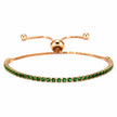 Micro-Inlaid Zircon Crystal Bracelet