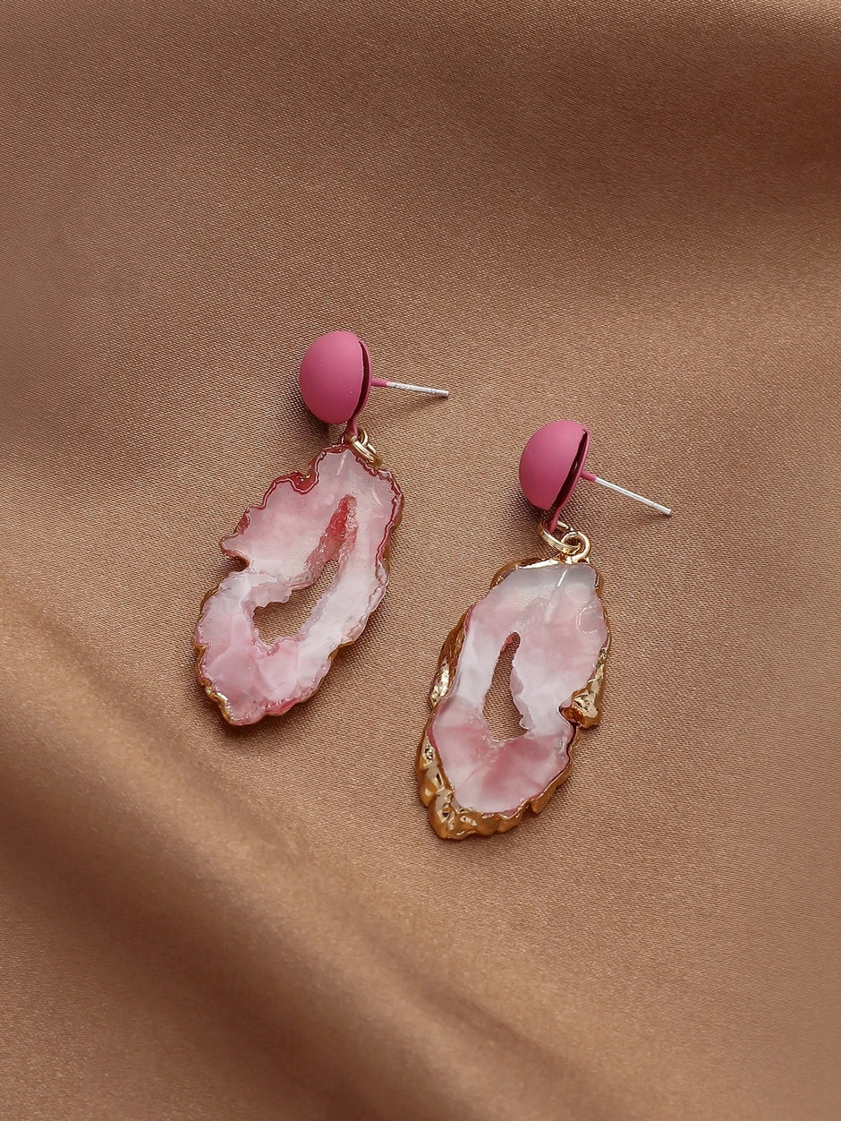 Andkiss Resin Drop Earrings