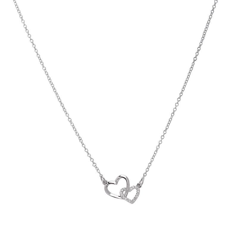 Heart Buckle Ring Pendant Necklace