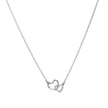 Heart Buckle Ring Pendant Necklace