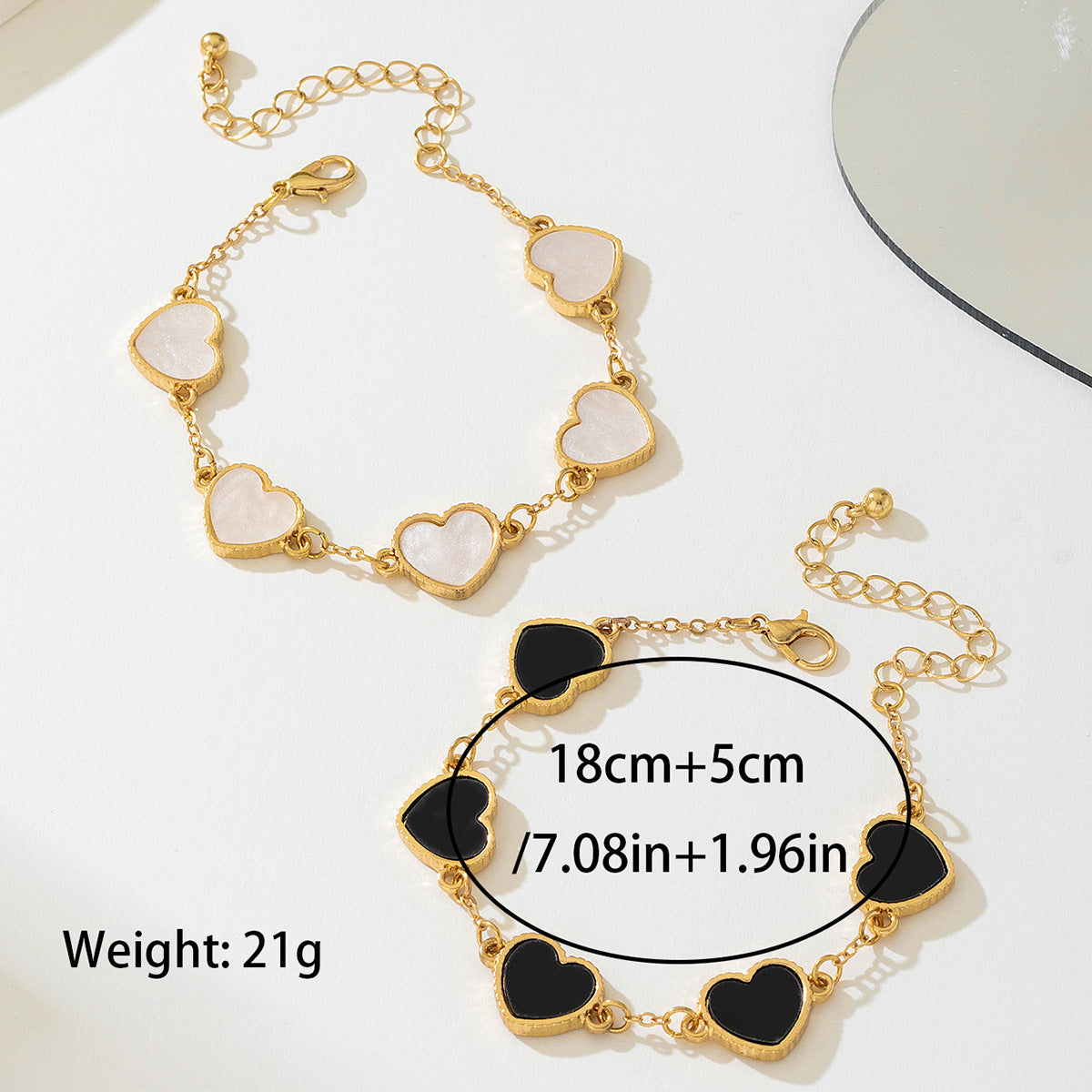 Heart-Shaped Bracelet