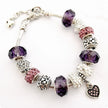 Crystal Beaded Statement Bracelet