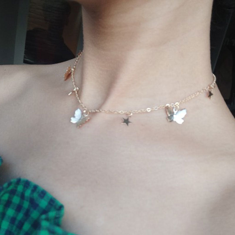 Butterfly Pendant Necklace