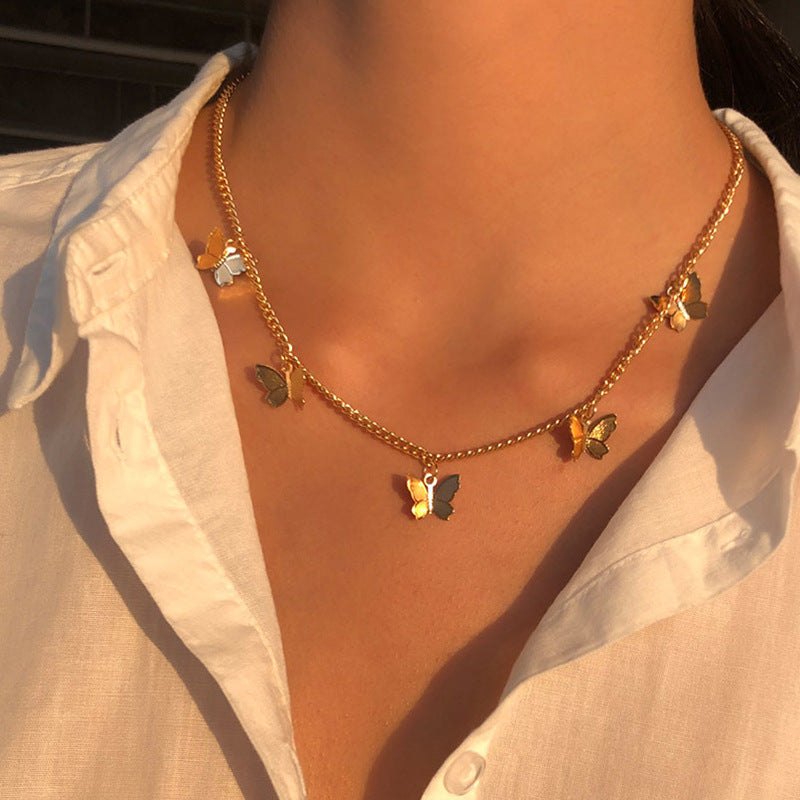 Butterfly Pendant Necklace