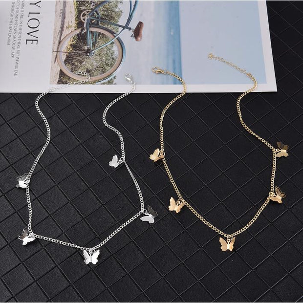 Butterfly Pendant Necklace