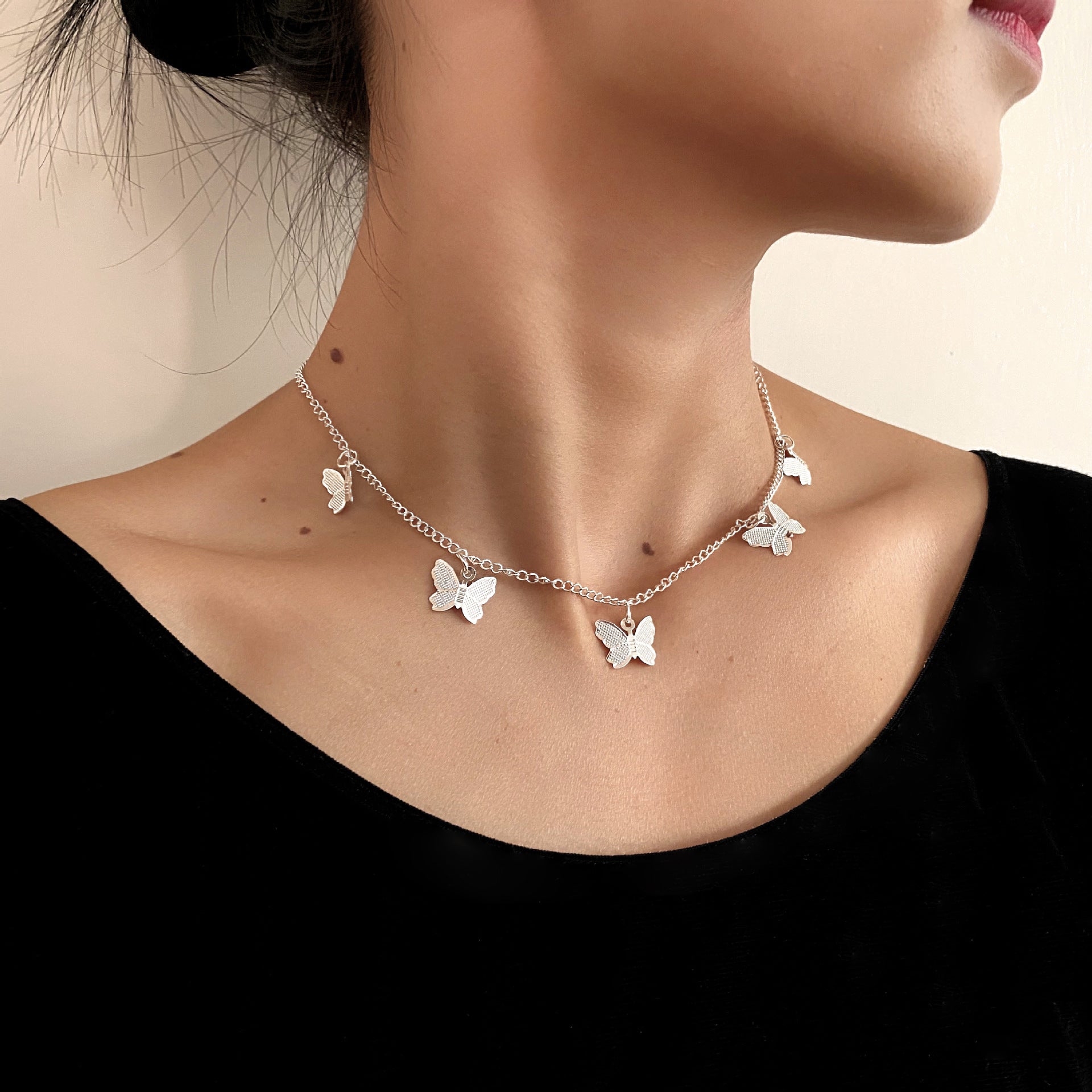 Butterfly Pendant Necklace