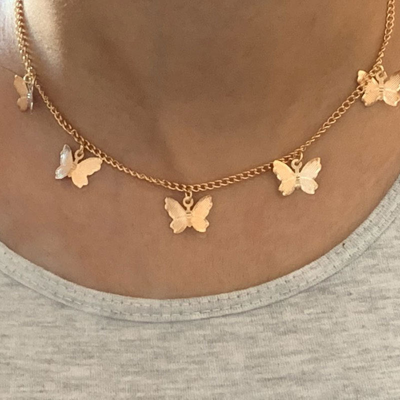 Butterfly Pendant Necklace