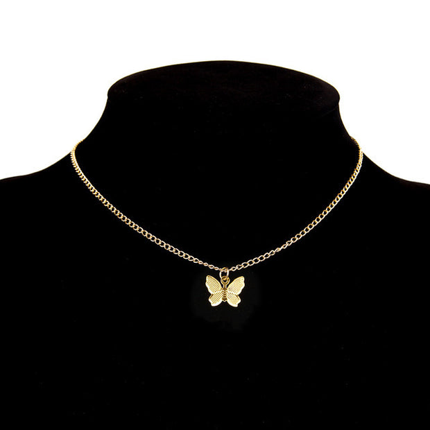 Butterfly Pendant Necklace
