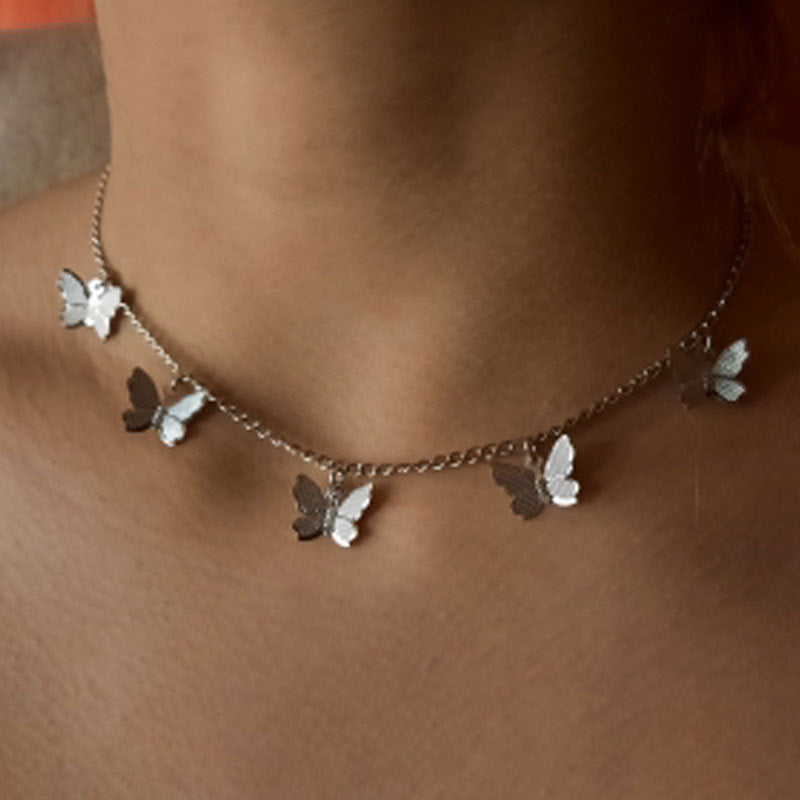 Butterfly Pendant Necklace