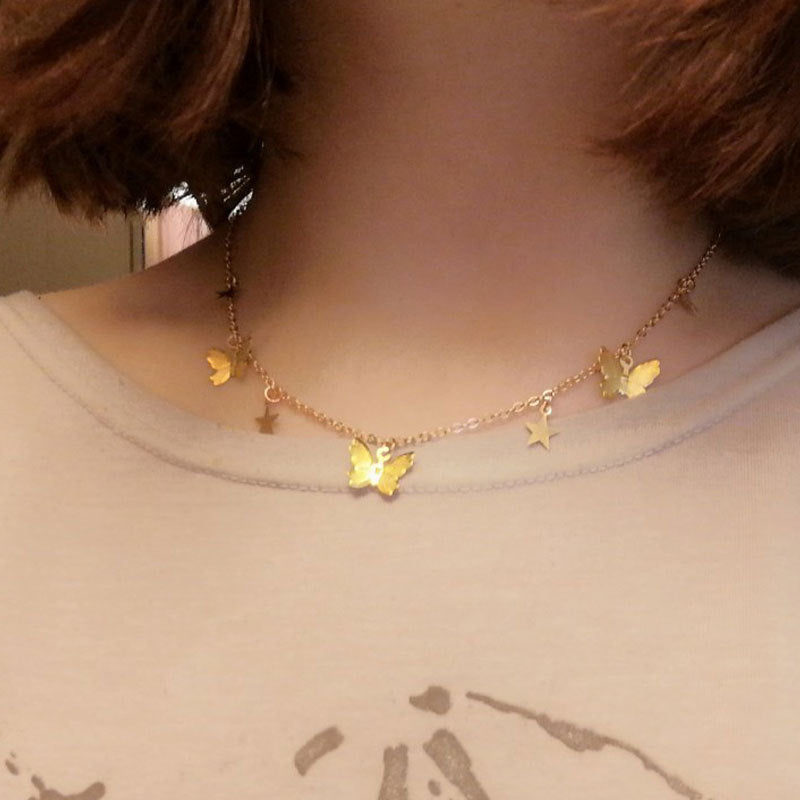 Butterfly Pendant Necklace