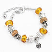 Crystal Beaded Statement Bracelet
