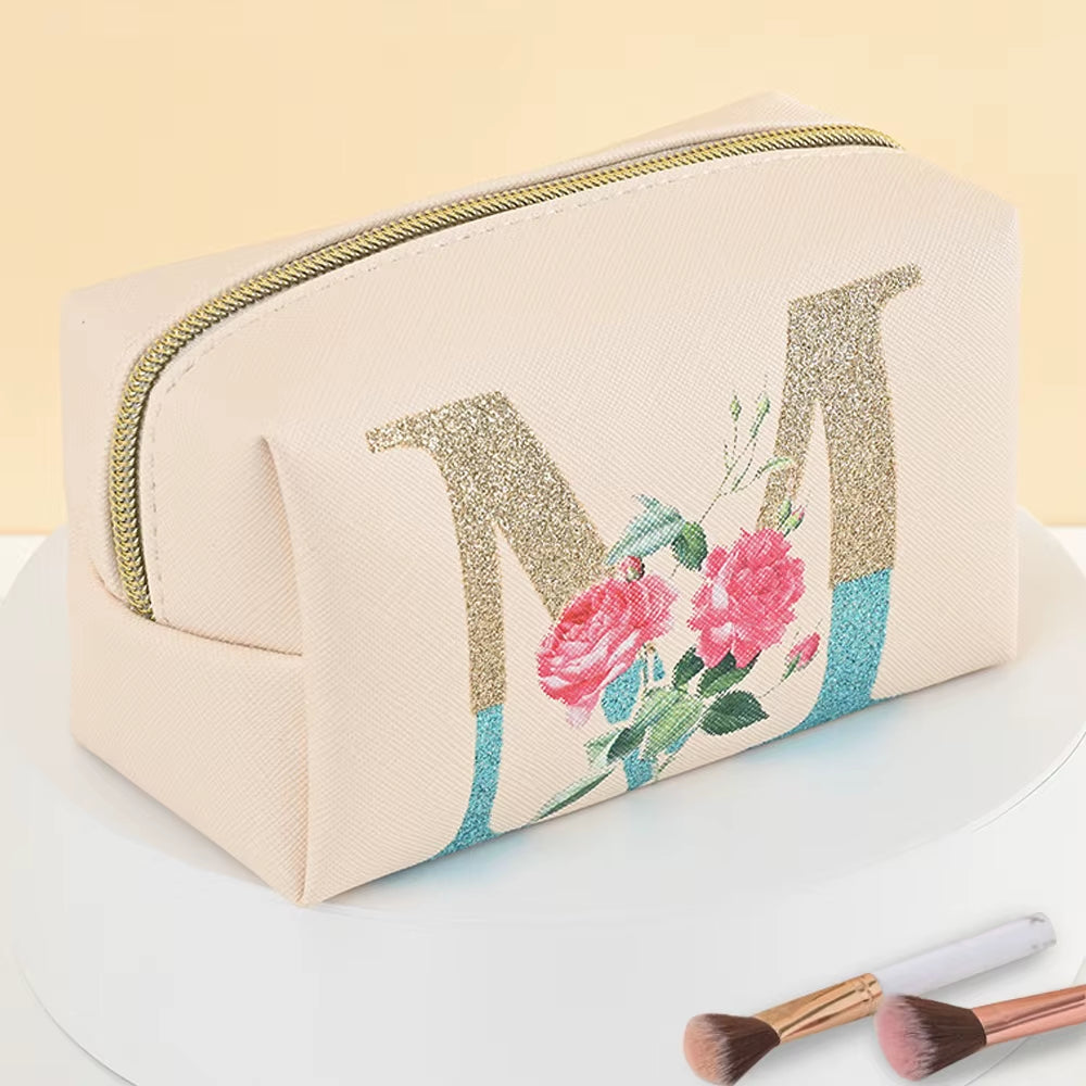 New Instagram Portable Fashion Travel Wash Bag Cute Image and Text Large Capacity Skincare Makeup Bag, Travel Women'S Accessorie