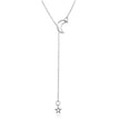 Fashion Simple Moon Star Necklace