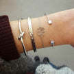 Crystal Charm Bracelet Set