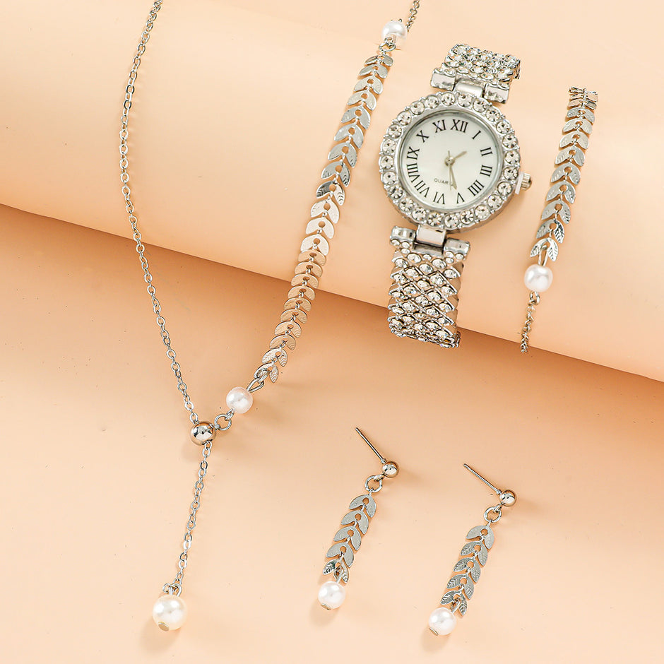 Diamond Women Watches Luxury Fashion Rhinestone Quartz Bracelet Wrist Watch for Women