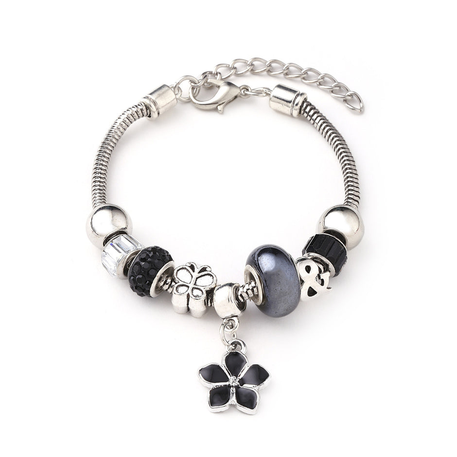 Colorful Crystal Bead Bracelet