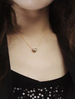 Heart Pendant Clavicle Necklace