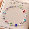 Colorful Heart Bracelet