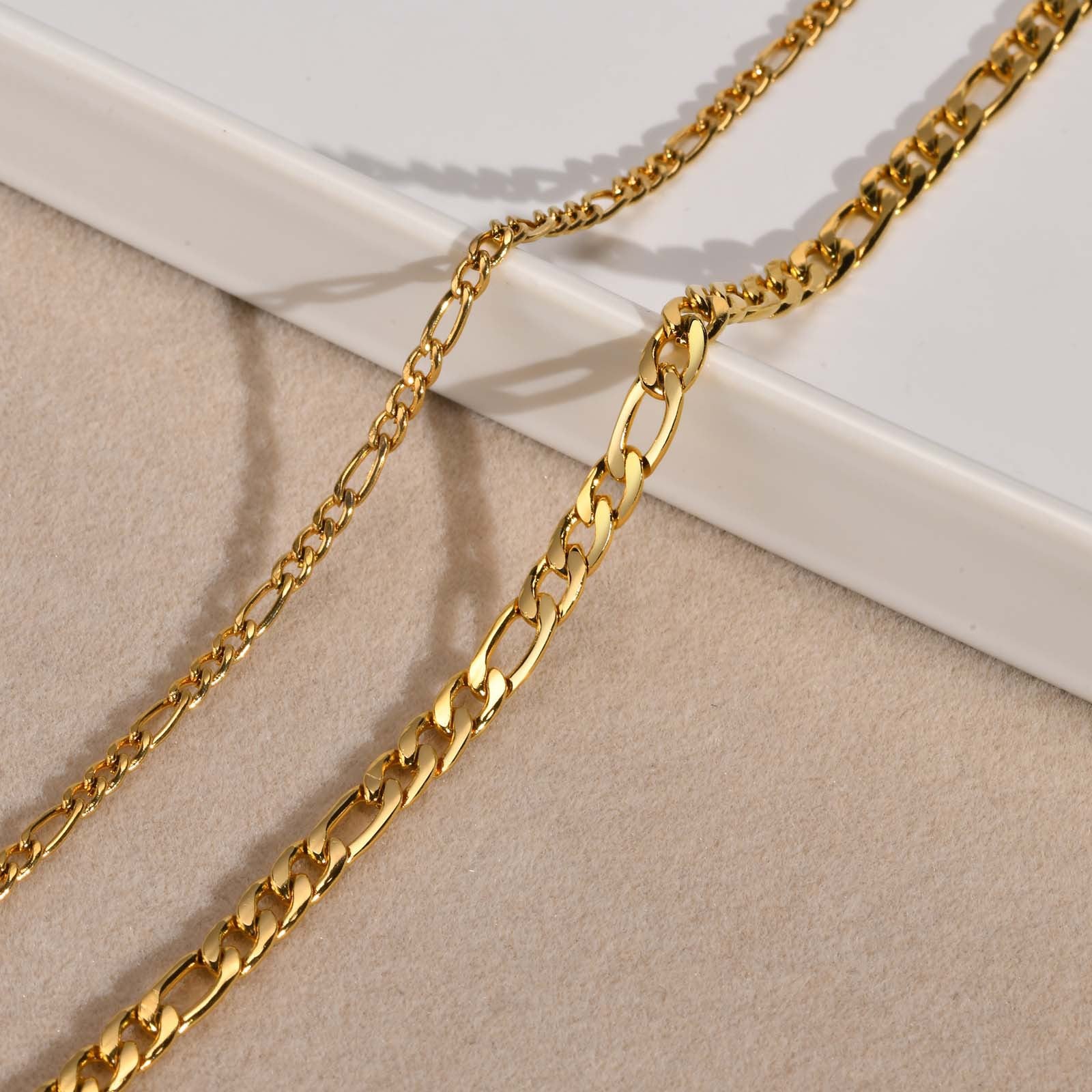 Gold Stainless Steel Chain Necklace
