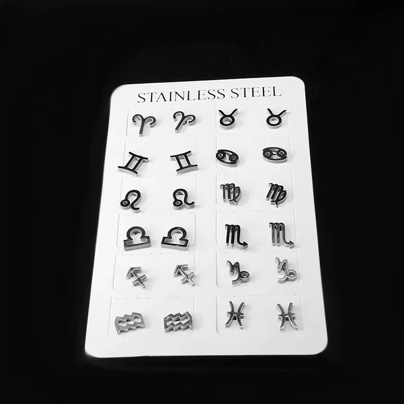 Fashion Statement Earrings 2020 Geometric round Earrings for Women Stainless Steel Earrings Stud Earrings Modern Female Jewelry