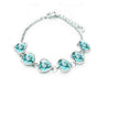 Crystal Heart Bracelet