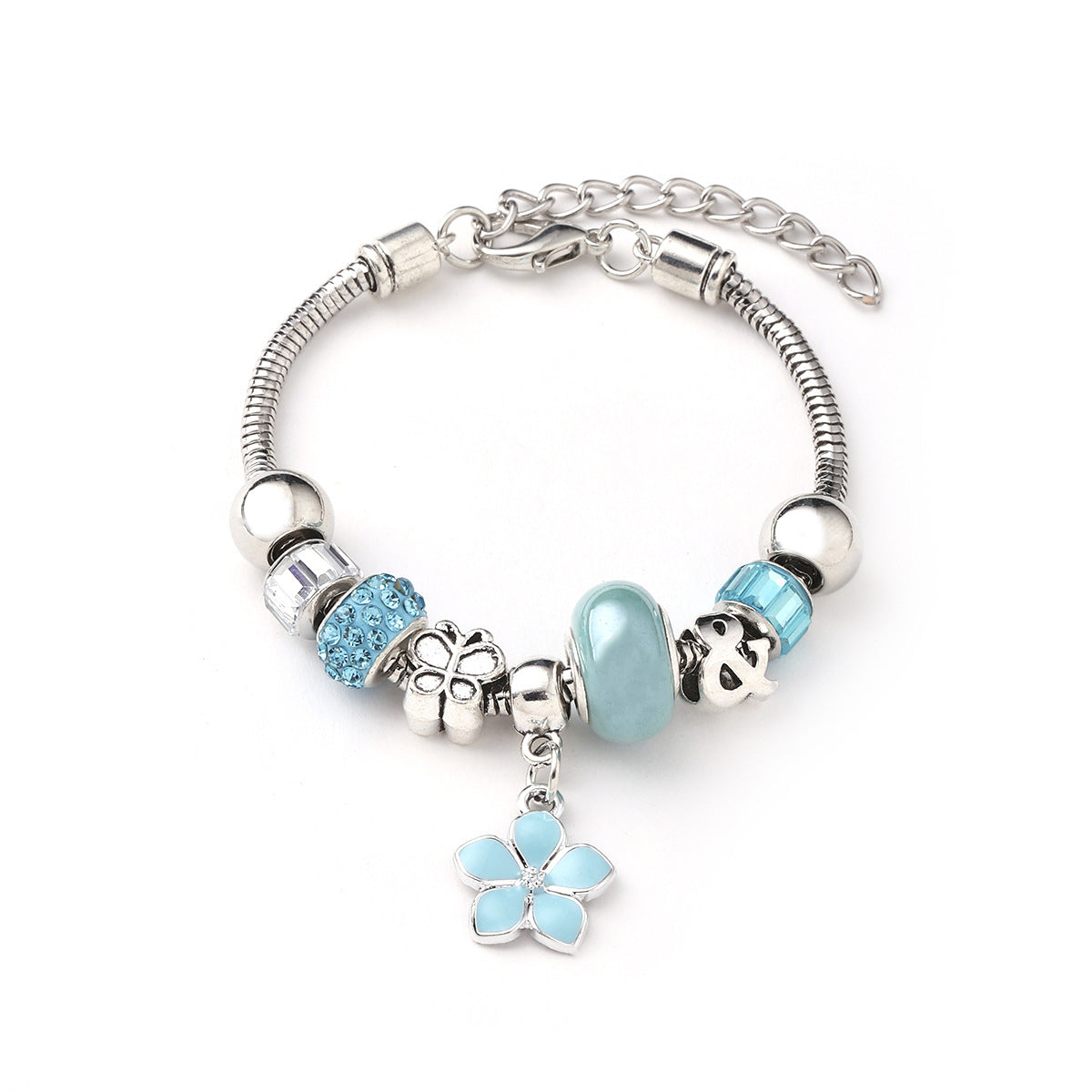 Colorful Crystal Bead Bracelet