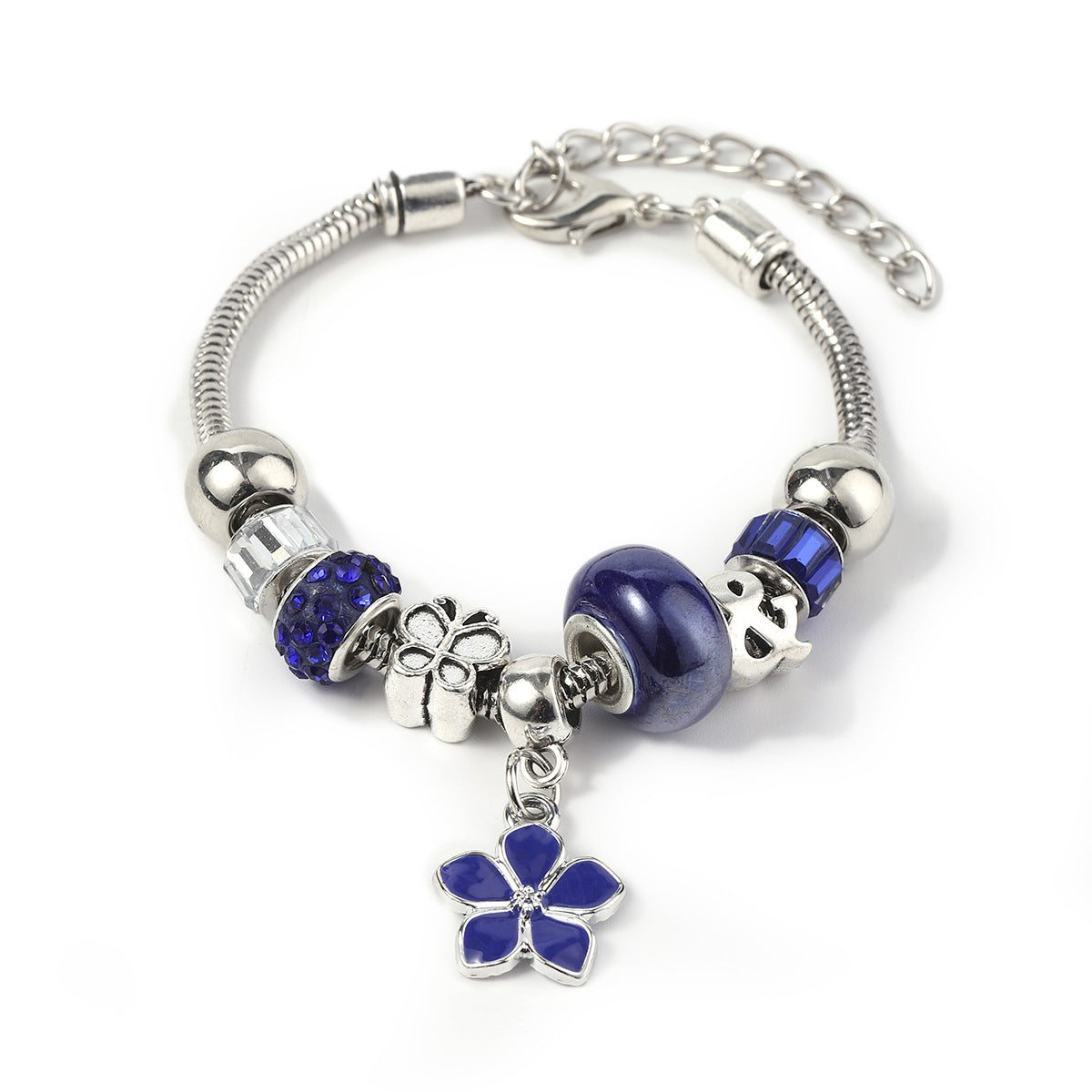 Colorful Crystal Bead Bracelet