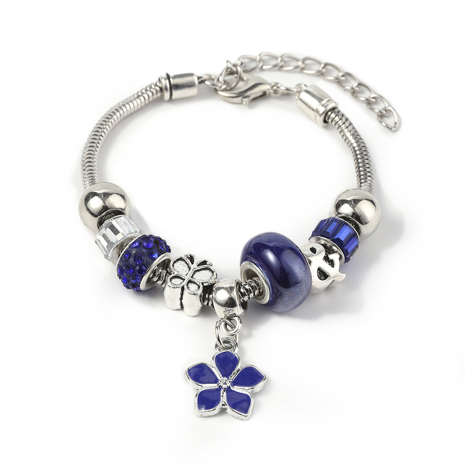 Colorful Crystal Bead Bracelet