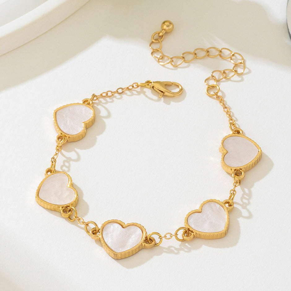 Heart-Shaped Bracelet