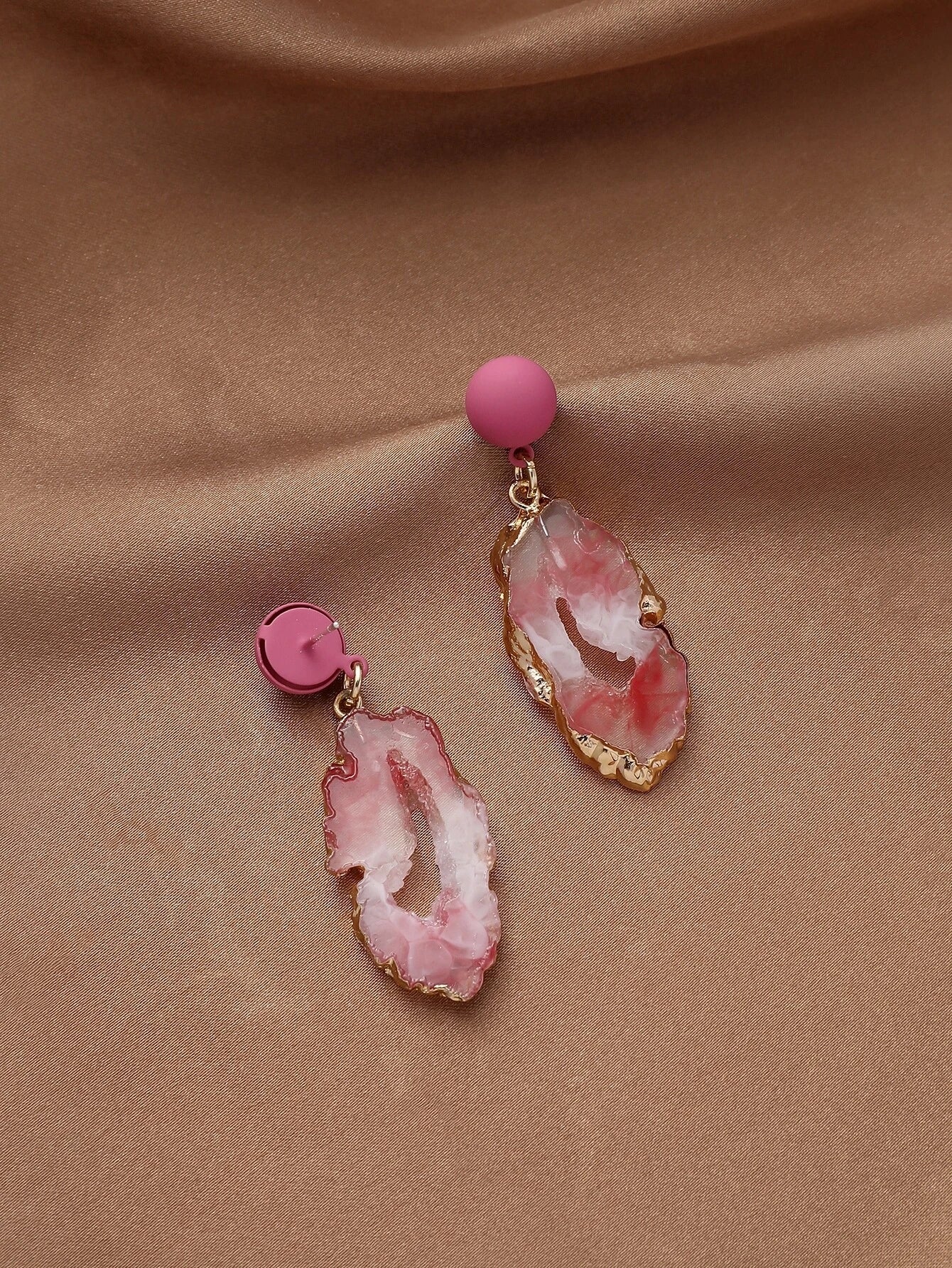 Andkiss Resin Drop Earrings