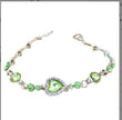 Ocean Heart Crystal Constellation Bracelet