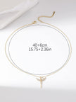 1Pc Classic & Delicate Lucky Goddess Angel Pendant Women'S Clavicle Necklace Decoration Gift