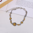 Ocean Heart Crystal Constellation Bracelet