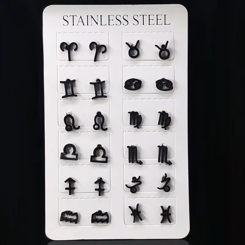 Fashion Statement Earrings 2020 Geometric round Earrings for Women Stainless Steel Earrings Stud Earrings Modern Female Jewelry