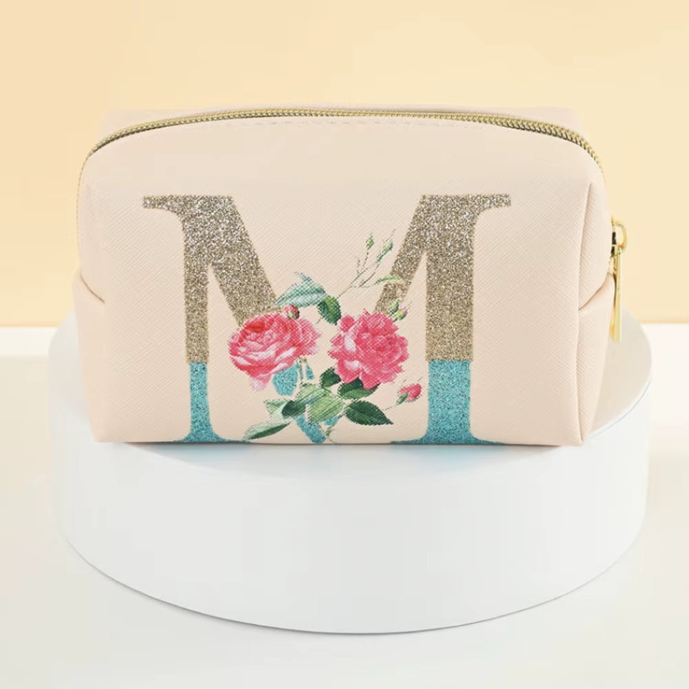 New Instagram Portable Fashion Travel Wash Bag Cute Image and Text Large Capacity Skincare Makeup Bag, Travel Women'S Accessorie