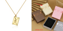 Envelope Love Letter Pendant Necklace