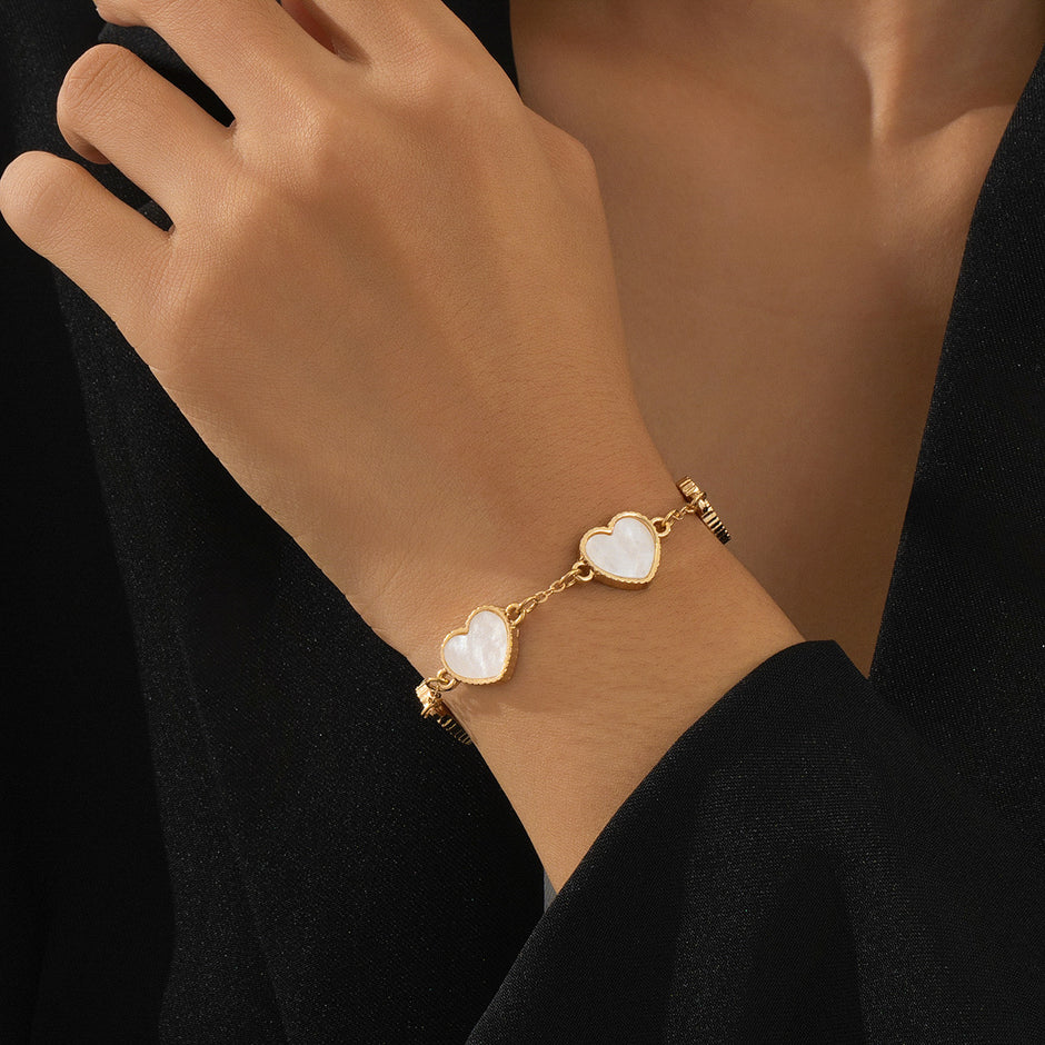 Heart-Shaped Bracelet