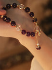 Natural Uruguay Amethyst Bracelet