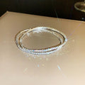 Full Diamond Rhinestone Stretch Bracelet