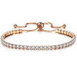 Micro-Inlaid Zircon Crystal Bracelet