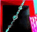 Ocean Heart Crystal Constellation Bracelet