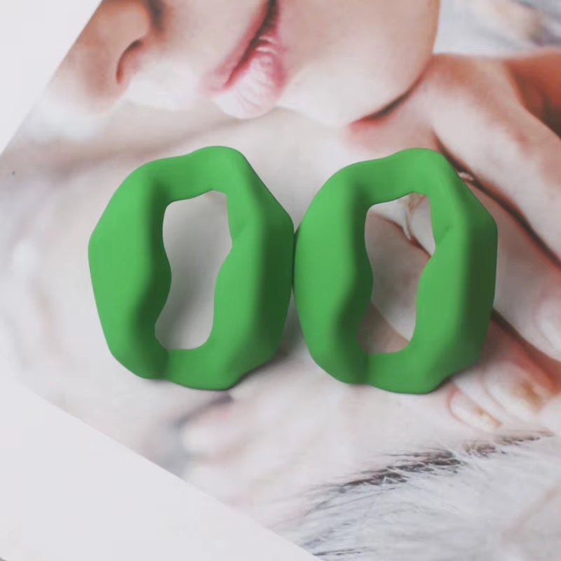 Colorful Metal Dangle Earrings for Women Personality Fashion Drop Earrings Flower Heart Pendants Earrings Pendientes Mujer