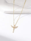 1Pc Classic & Delicate Lucky Goddess Angel Pendant Women'S Clavicle Necklace Decoration Gift