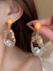 Andkiss Resin Drop Earrings