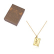 Envelope Love Letter Pendant Necklace