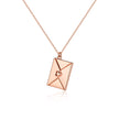 Envelope Love Letter Pendant Necklace