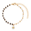 Pearl & Crystal Bead Bracelet