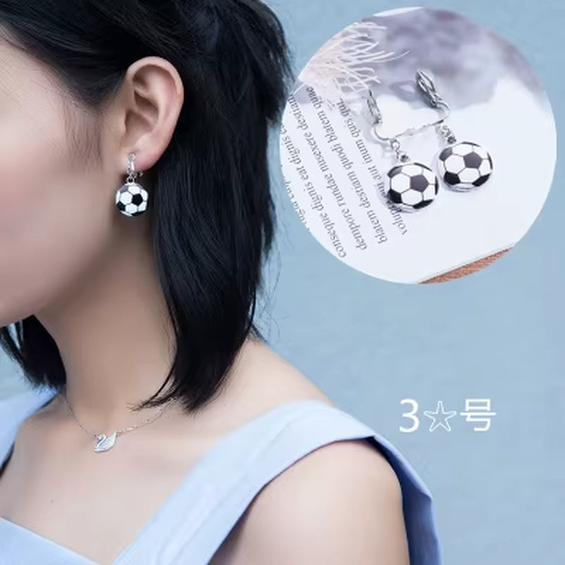 Korea Style Cute Clip on Earrings Non Pierced Earrings for Kids Party Charm Ear Cuffs Earrings No Hole Earrings New