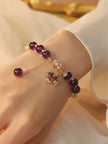 Natural Uruguay Amethyst Bracelet